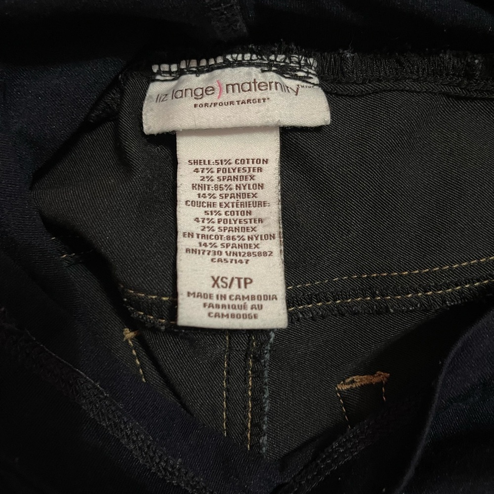 Liz Lange maternity jeans - Picture 2 of 3